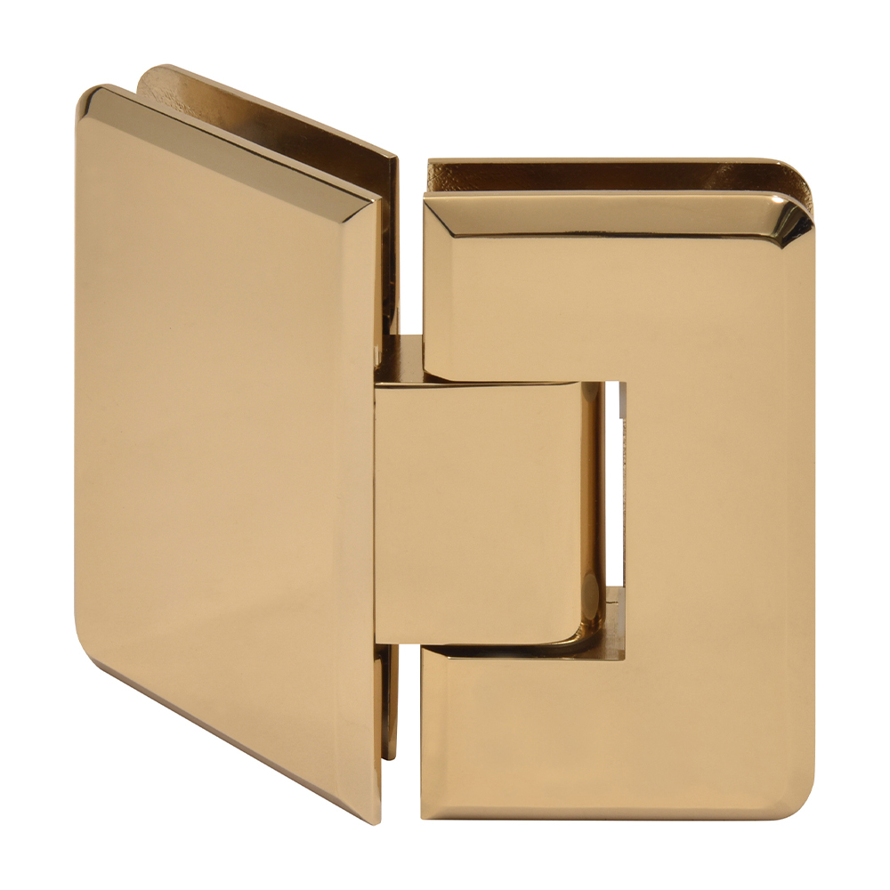 CRL Cologne 045 Series French Gold 135&#176; Glass-to-Glass Hinge