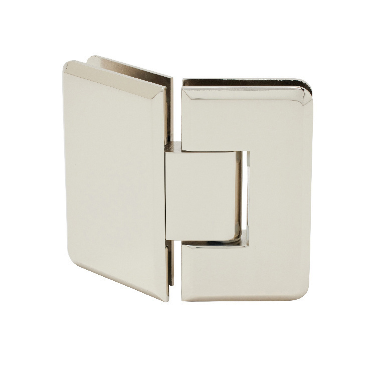 CRL Cologne 045 Series Polished Nickel 135&#176; Glass-to-Glass Hinge