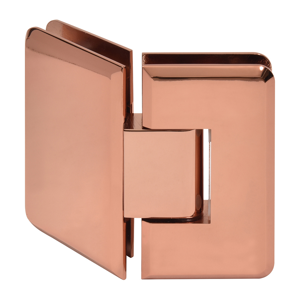 CRL Cologne 045 Series Rose Gold 135&#176; Glass-to-Glass Hinge