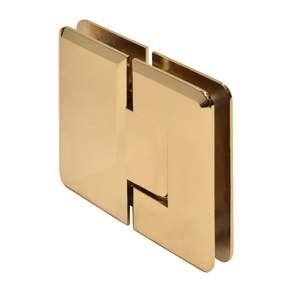 CRL Cologne 180 Series French Gold 180° Glass-to-Glass Hinge