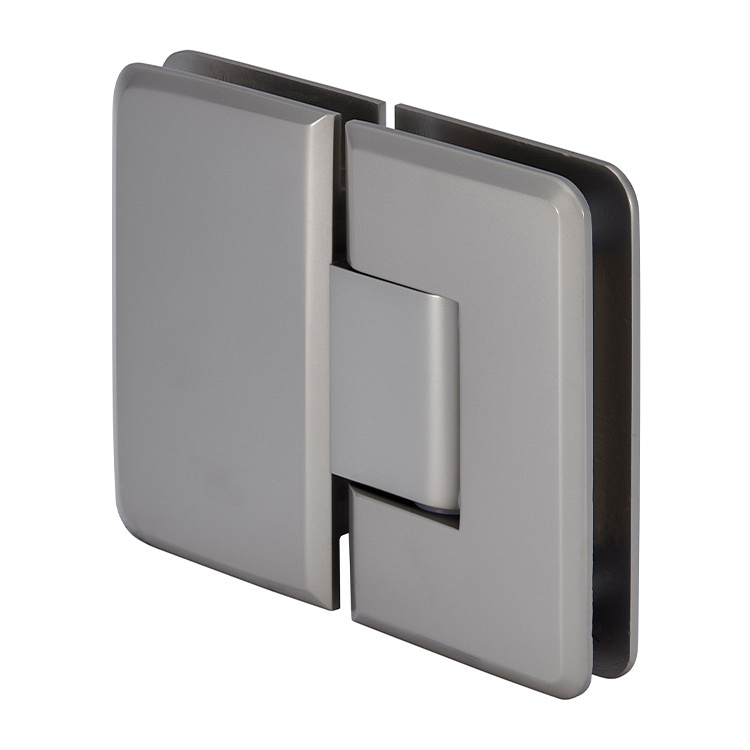 CRL Cologne 180 Series Satin Nickel 180&#176; Glass-to-Glass Hinge