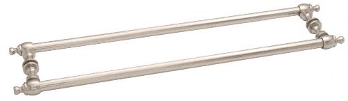 CRL Polished Nickel Colonial Style 24" Back-to-Back Towel Bar