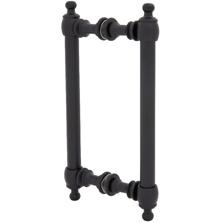 CRL Oil Rubbed Bronze 8" Colonial Style Back-to-Back Pull Handle