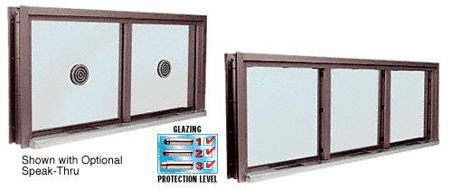 CRL Duranodic Bronze Aluminum Clamp-On Frame Multi-Lite Window