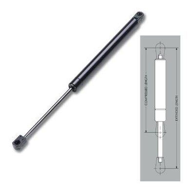 Set of Four - SUSPA® C16-08054 20" Gas Prop/Strut 100 lbs - ( 2 sets of Two)