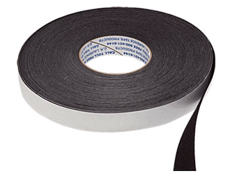 CRL 1" Wide Moleskin Channel Liner - Solid - Roll