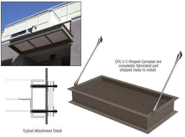 CRL Custom C-Shape Canopy