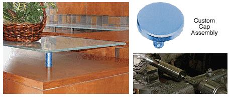 CRL Custom Color Cap Assembly for 1-1/4" Custom Standoff Base