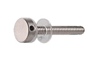 CRL Brushed Stainless Standoff Cap Assembly for 1/2" Standoff Bases