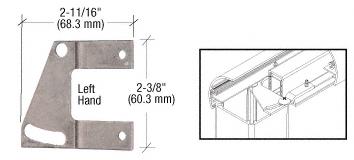 CRL  Adjustable Left  Top Rail Fastening Plate