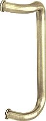 CRL Brass 10" Single Offset Door Pull