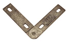CRL Adjustable Aluminum Fixed Corner for the Deluxe Header Kit