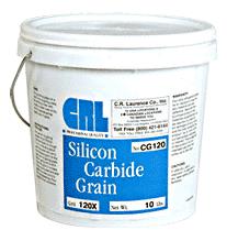 CRL 120 Grit Silicon Carbide Grain - 10 Lbs
