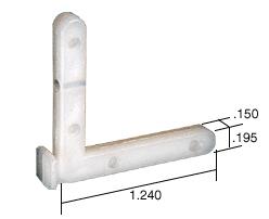 CRL Corner Key - 1.240" Leg; .150" Width - Package