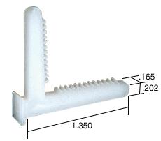 CRL Corner Key - 1.350" Leg; .165" Width -  Package