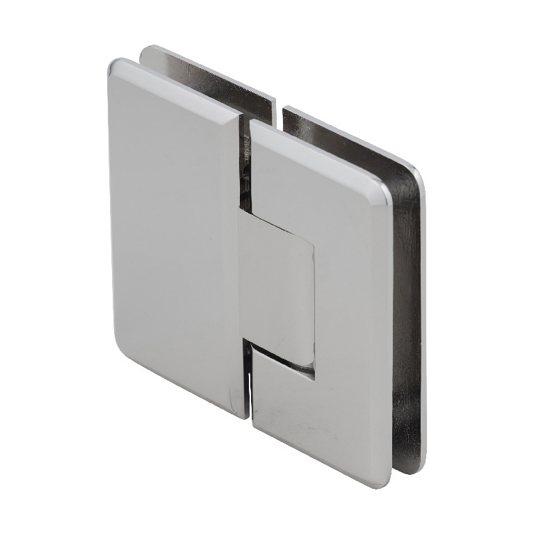 CRL Cologne 180 Series Polished Nickel 180&#176; Glass-to-Glass Hinge