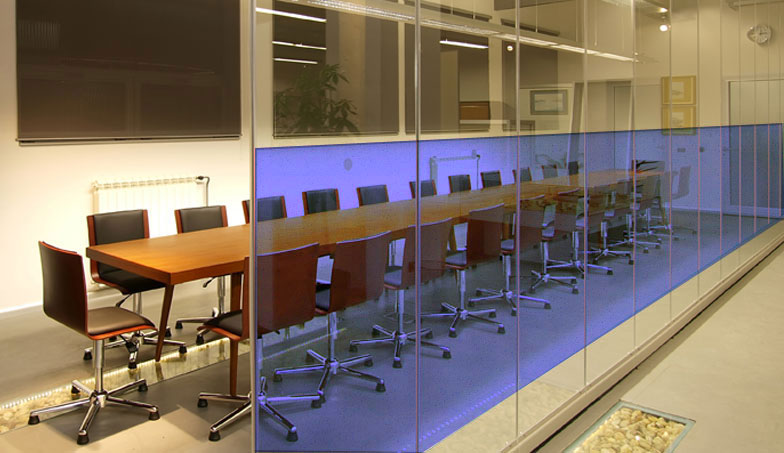 Blue Color Art Window Film- 12"x 100 ft