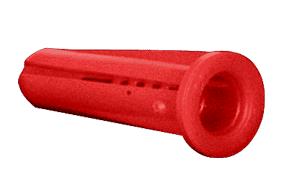 CRL 1/4" Hole 1" Length Conical Screw Anchors - Package of 100
