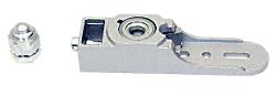 CRL Jackson Threshold Mounted Bottom Pivot Set for Use with 1-1/2 Inch Deep Bottom Door Rail for Side-Load Applications