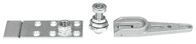 CRL Heavy-Duty Dual-Purpose Floor or Threshold Mounted Pivot for Use with 1" Deep Bottom Door Rail Applications