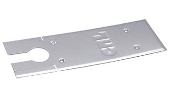 CRL Polished Stainless Finish Cover Plates for 8400 Series Floor Mounted Closer