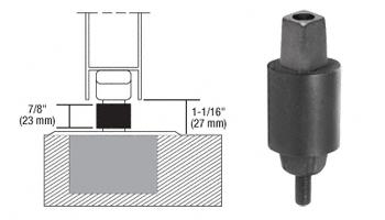 CRL "Mab" Type Spindle 7/8" (23mm) Collar Height