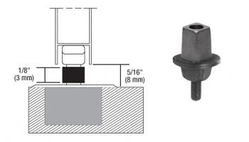 CRL "Mab" Type Spindle 1/8" (3mm) Collar Height