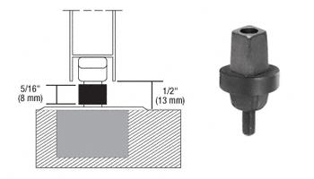 CRL "Mab" Type Spindle 5/16" (8mm) Collar Height