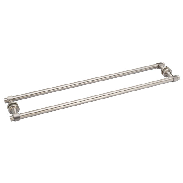 Concerto 24" Cuttable Back-to-Back Towel Bar - Brushed Nickel