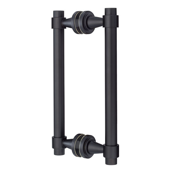 Concerto 6" Back-to-Back Double Sided Pull - Matte Black