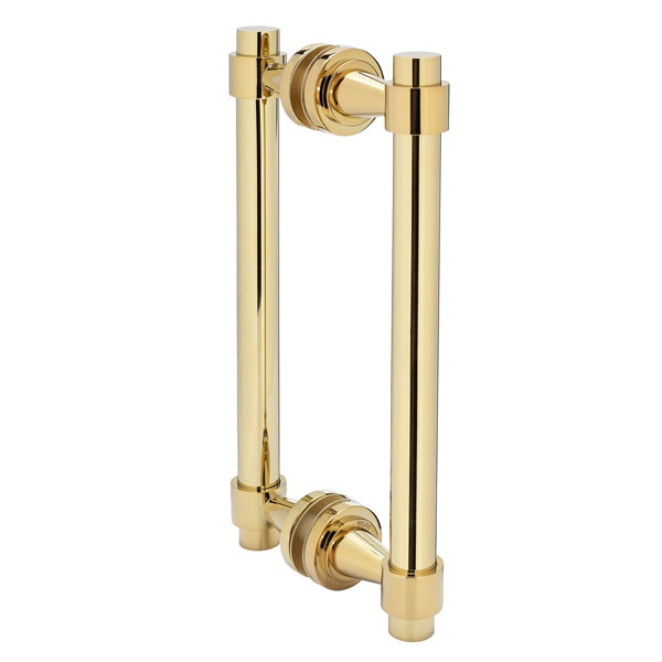 Concerto 8" Back-to-Back Double Sided Pull - Polished Brass