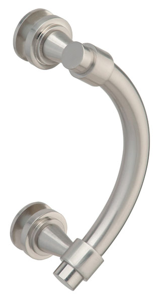 Concerto 6" Center-to-Center Single Sided Offset Pull - Brushed Nickel