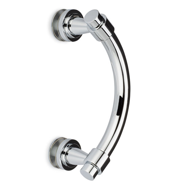 Concerto 6" Center-to-Center Single Sided Offset Pull - Polished Chrome