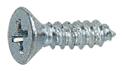 CRL 6 x 1/2" Flat Head Phillips Sheet Metal Screw for Use with D134 Brace