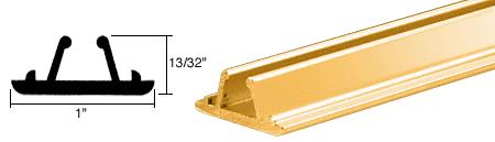 CRL Bright Gold Anodized Aluminum Showcase Connector Strips