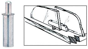 CRL Retractable Metal Tip Lower Guide