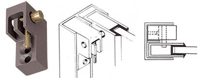 CRL Duranodic Bronze Right Handed Window Catch for Pass-Thru Windows