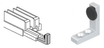 CRL Single Stop For Sliding Doors