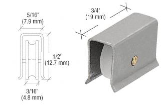 Standard Nylon Wheel Assembly for CRL H-Bar