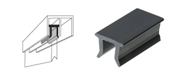 CRL Black Plastic Top Guide