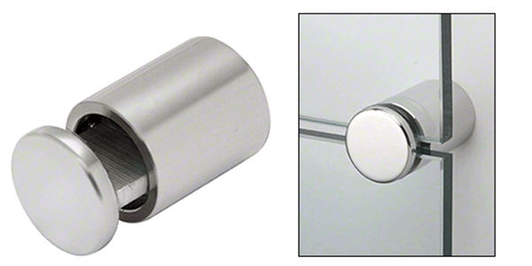 CRL Brushed Stainless 1-1/4" Double Sided Adjustable Edge Grip