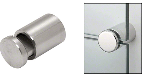 CRL Brushed Stainless 1" Double Sided Adjustable Edge Grip