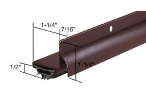 CRL Dark Bronze Finish Combination Door Shoe for 36" Door