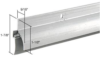 Aluminum Finish Door Sweep-Rain Drip Combination for 36" Door