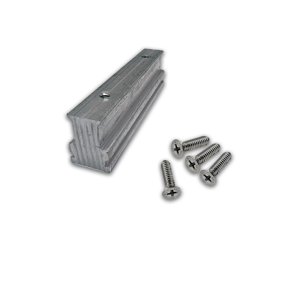 Gordon Glass&#174; Insert for Heavy Glass Pivot Hinge Frameless Glass Shower Door Headers