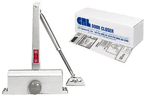 CRL DC51 Aluminum ANSI Grade 1 Size 1 Light Duty Surface Mount Door Closer
