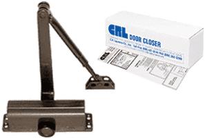 CRL DC51 Bronze ANSI Grade 1 Finish Size 1 Light Duty Surface Mount Door Closer