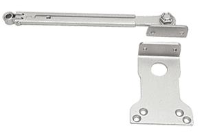 CRL Aluminum Finish Hold-Open Arm for Surface Mounted Door Closers