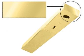 CRL Polished Brass End Cap for DCH Header
