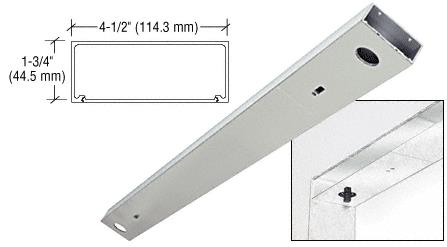 CRL Satin Anodized 72" x 4-1/2" Double Door Header